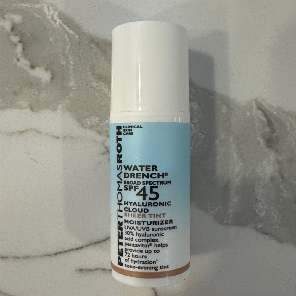 🌸5/$25🌸 Peter Thomas Roth water drench hyaluronic cloud moisturizer spf45 tint